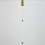 Подвесной светильник в форме цилиндра Trumpet Tube Brass варинант исполнения - 6 | Loft Concept в Москве