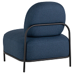 Кресло в синей рогожке COLOR BLOCK варинант исполнения - 5 | Loft Concept в Москве