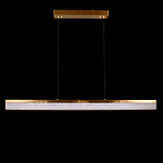 Подвесной светильник линейный из натурального камня Perfection of Geometry варинант исполнения - 2 | Loft Concept в Москве