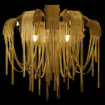 Бра с металиическими цепочками и дугообразными элементами Atlantis Chain варинант исполнения - 8 | Loft Concept в Москве