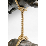 Декоративная статуя из стали Duo Rhinos варинант исполнения - 3 | Loft Concept в Москве