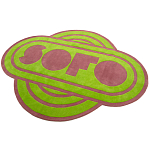 Дизайнерский ковер зеленый Poltronova Sofo Verosa Rug варинант исполнения - 2 | Loft Concept в Москве