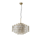 Люстра многоярусная с декором из натуральной морской ракушки Iridescent Light варинант исполнения - 3 | Loft Concept в Москве