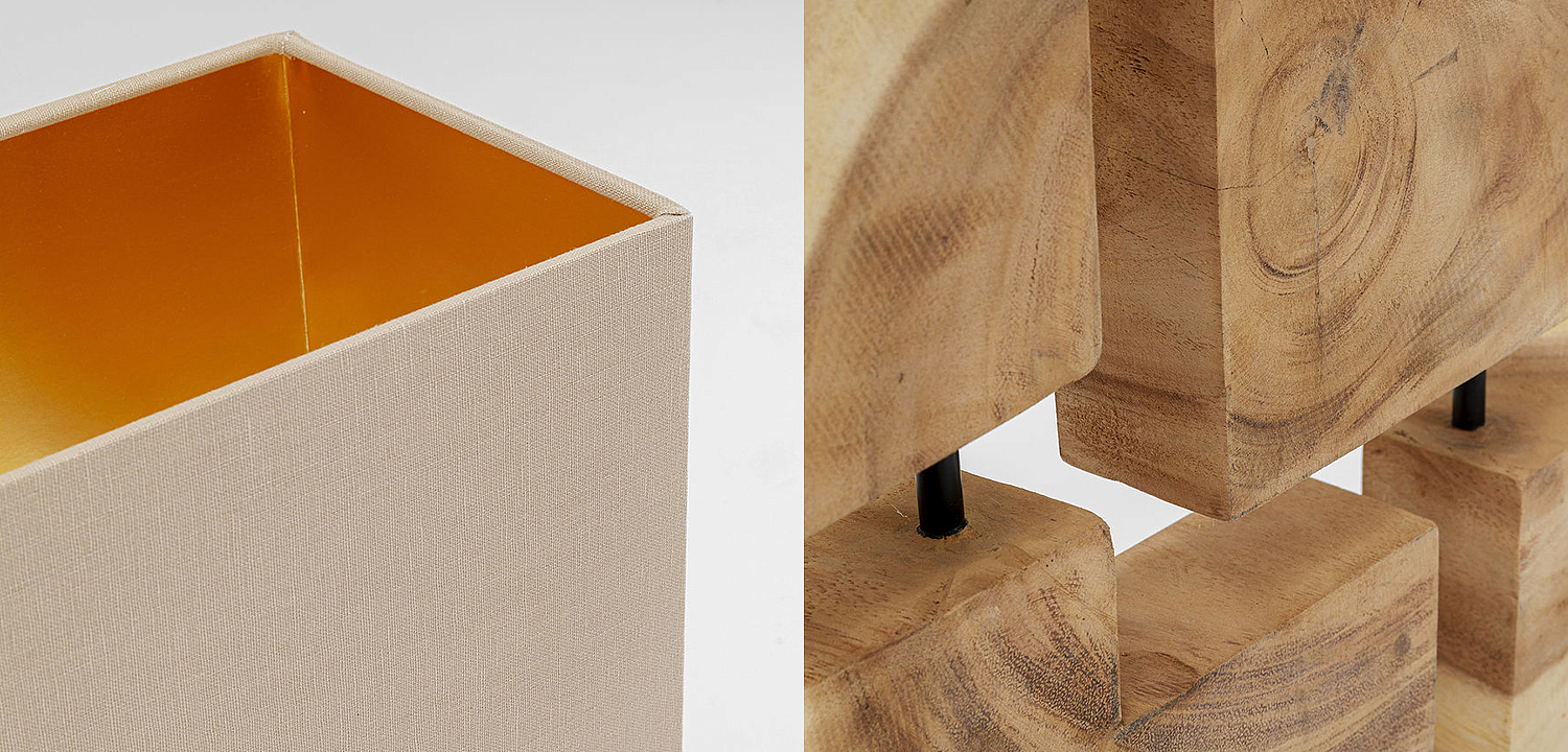 Настольная лампа Saw Cut Acacia - Loft-Concept в Москве