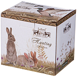 Кружка из фарфора с изображением фазанов и собаки 400 мл Hunting Porcelain Collection варинант исполнения - 2 | Loft Concept в Москве