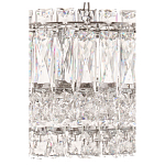 Люстра подвесная круглая из прозрачного хрусталя с корпусом из металла цвета хром Selfsufficient варинант исполнения - 2 | Loft Concept в Москве