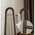 Вешалка деревянная с 2- мя ящиками Moon Walnut Furniture варинант исполнения - 6 | Loft Concept в Москве