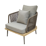 Кресло уличное серое Street Comfort  варинант исполнения - 1 | Loft Concept в Москве