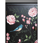 Комод деревянный Tits on flowers варинант исполнения - 8 | Loft Concept в Москве