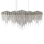 Люстра подвесная с металлическими дугами и длинными цепочками 115 см Atlantis Chain варинант исполнения - 15 | Loft Concept в Москве