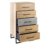 Комод с 3-мя ящиками в стиле лофт Urban Style Space варинант исполнения - 5 | Loft Concept в Москве