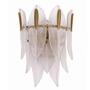 Бра Textured Glass Petals Sconce