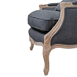 Кресло Ava Classical Armchair graphite flax варинант исполнения - 5 | Loft Concept в Москве