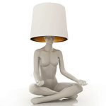 Лампа MANNEQUIN LAMP с абажуром телесный замок варинант исполнения - 1 | Loft Concept в Москве