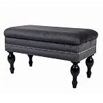 Мягкая банкетка с зоной для хранения Casket Dark Grey варинант исполнения - 2 | Loft Concept в Москве