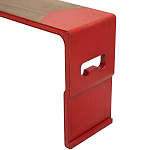 Деревянная консоль Porcher Red Concole варинант исполнения - 2 | Loft Concept в Москве