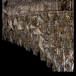 Люстра с каскадом из прозрачного хрусталя Constant Sparks варинант исполнения - 12 | Loft Concept в Москве