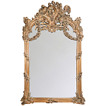 Зеркало настенное в ажурной раме с эффектом старины Classic Ornament Mirror варинант исполнения - 1 | Loft Concept в Москве