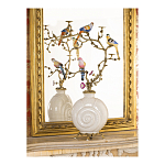 Подсвечник с декором из птиц на ветвях Birds of Paradise варинант исполнения - 4 | Loft Concept в Москве