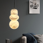 Подвесной светильник с фигурными плафонами Stone Triad варинант исполнения - 3 | Loft Concept в Москве