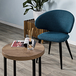 Стол журнальный круглый в стиле лофт Urban Style Space 2 варинант исполнения - 3 | Loft Concept в Москве