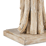 Настольная лампа с каркасом в виде веток деревьев с абажуром из ткани Natural Driftwood варинант исполнения - 2 | Loft Concept в Москве