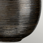 Настольная лампа с круглым фарфоровым основанием ручной работы с покрытием глазурью и белым абажуром из искусственного шелка Elstead Lighting варинант исполнения - 5 | Loft Concept в Москве