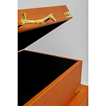 Комплект оранжевых чемоданов Golden Twigs варинант исполнения - 3 | Loft Concept в Москве