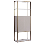 Стеллаж с дверцами и полками для хранения Expanse варинант исполнения - 1 | Loft Concept в Москве