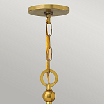 Люстра с матовыми конусными плафонами и декоративными элементами в форме шаров Hinkley варинант исполнения - 7 | Loft Concept в Москве