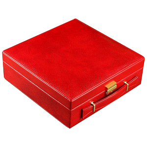 Шкатулка Rowan Jewerly Organizer Box red