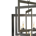 Люстра из пересекающихся квадратных элементов Intersecting Squares варинант исполнения - 1 | Loft Concept в Москве