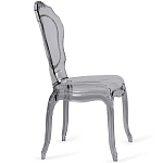 Прозрачный стул серый LOUIS GHOST CHAIR Grey варинант исполнения - 3 | Loft Concept в Москве