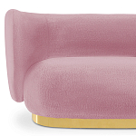 Диван с обивкой из искусственного меха Ambrose Soft Sofa варинант исполнения - 4 | Loft Concept в Москве