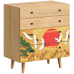 Комод с принтом на ящиках Elise Chest of Drawers варинант исполнения - 16 | Loft Concept в Москве