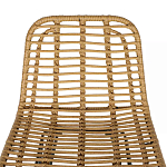 Стул барный с ротанговым плетением Half Bar Chair with Wicker без подлокотников варинант исполнения - 5 | Loft Concept в Москве