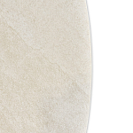 Стол обеденный с круглой столешницей из керамики на четырех черных ножках Sand Ceramics варинант исполнения - 3 | Loft Concept в Москве