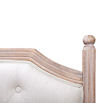 Изголовье кровати бежевое с мягкой обивкой из льна Emma Headboard варинант исполнения - 2 | Loft Concept в Москве