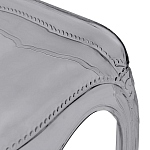 Прозрачный стул серый LOUIS GHOST CHAIR Grey варинант исполнения - 5 | Loft Concept в Москве