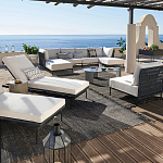 Уличное кресло Alaric Armchair Black варинант исполнения - 7 | Loft Concept в Москве