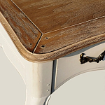 Письменный стол в стиле прованс Montmartre Provence Wooden White Desk варинант исполнения - 2 | Loft Concept в Москве