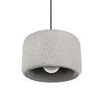 Подвесной светильник с цилиндрическим фактурным абажуром Sergey Makhno варинант исполнения - 1 | Loft Concept в Москве