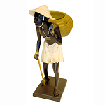 Фигурка африканского рабочего Plantation варинант исполнения - 1 | Loft Concept в Москве