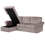 Угловой раскладной диван Athenais Sofa Velour варинант исполнения - 6 | Loft Concept в Москве