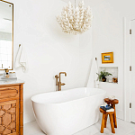 Люстра White Bionic Petals Flo Chandelier варинант исполнения - 7 | Loft Concept в Москве