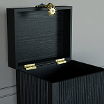 Сундук Eye Elsa Dreams Black варинант исполнения - 3 | Loft Concept в Москве