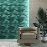 Гипсовая 3D Панель M-33 варинант исполнения - 1 | Loft Concept в Москве