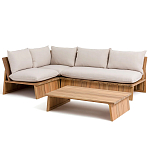 Уличное кресло из массива акации Trivett Wooden Chair варинант исполнения - 7 | Loft Concept в Москве