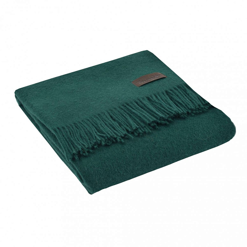 Плед DALIA 7988 Marzotto Малахит (зеленый) в Москве | Loft Concept 