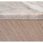 Комод с мраморной столешницей Uniqueness Marble варинант исполнения - 3 | Loft Concept в Москве